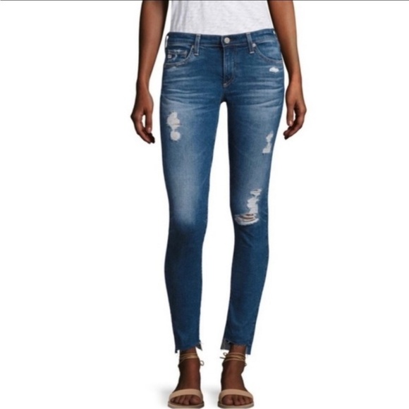 AG Adriano Goldschmied The Legging Ankle Jean Size 25R - Picture 1 of 10